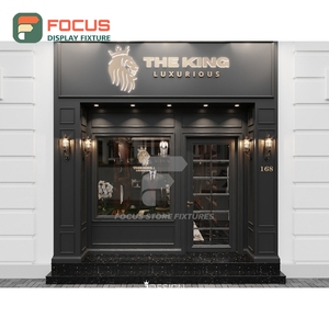 Modern Retail Project Chrome Metal Display Rack Oem Service Fashion Store - Product Image 2