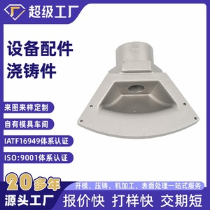Aluminum Casting Parts NbXh High Pressure Die Casting Machined Surface Roughness 1.6m For Equipment Housings And Bases - Product Image 3