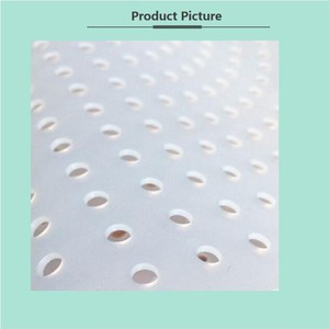 Rivestimento per Friggitrice ad Aria Rotondo in Silicone Bianco Perforato, <span class=keywords><strong>Dimensioni</strong></span> Personalizzabili, Grado Alimentare, Lavabile in Lavastoviglie, Utensile da <span class=keywords><strong>Cucina</strong></span> - Product Image 3