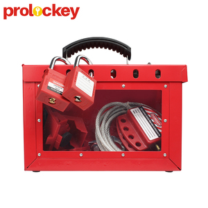 Khóa An Toàn Hộp Khóa Kim Loại Khóa Hộp Khóa Nhóm Tagout Với Một Cửa Sổ - Product Image 5