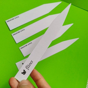 Stampa su misura del Tester del profumo di carta di fragranza con il logo di timbratura caldo - Product Image 3