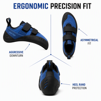 Chaussures d'escalade, chaussures d'escalade sur roche, chaussures de bouldering en salle, semelle en caoutchouc, hommes, femmes, entraînement sportif, OEM personnalisé