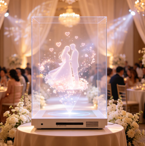 Pantalla de Proyección Holográfica 3D Portátil para Bodas y Fiestas - Product Image 6