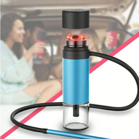 Chicha portable et élégante de style arabe avec support pour bouteille d'eau pour la maison et la voiture