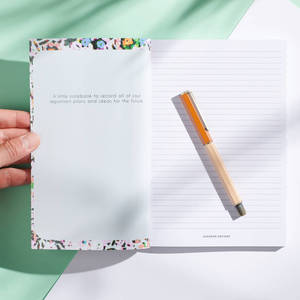 Carnet à spirale personnalisé à motifs floraux, journal ligné à couverture rigide avec nom personnalisé, agenda, cadeau pour femmes, filles, <span class=keywords><strong>bureau</strong></span>, école - Product Image 5