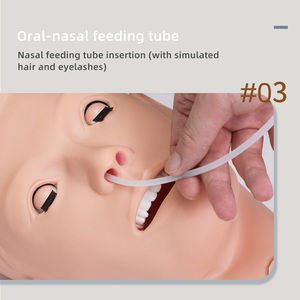 หุ่นจำลองการดูแลผู้ป่วยบาดเจ็บขั้นสูง DARHMMY ทำจาก PVC - แบบจำลองที่ครอบคลุมสำหรับการฝึกอบรมทางการแพทย์และการพยาบาล - Product Image 4