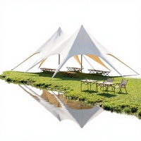 Tente de camping et de pique-nique moderne, portable, Oxford, quatre saisons, double couche, abri solaire extérieur