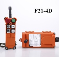 Control Remoto Telecrane de 4 Botones y Doble Velocidad F21-4D para Grúa Puente