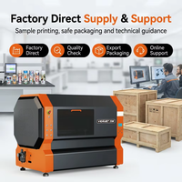 Machine d'impression rotative UV de bureau pour les magasins de cadeaux locaux, tasses personnalisées, gobelets, stylos et produits promotionnels