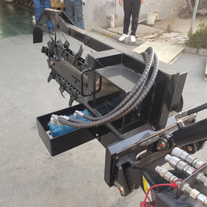 Lage Prijs Maximale Sleufdiepte 800Mm Attachment Trencher Voor Mini Skid Stuurlader Te Koop - Product Image 4