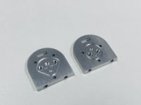 Pièces de compresseurs d'air usinées par service d'usinage CNC, fraisage CNC 5 axes, acier inoxydable/cuivre/aluminium 6063 anodisé clair