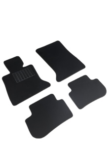 Tapis de sol de <span class=keywords><strong>voiture</strong></span> en peau de mouton de luxe, 20 mm, en pure laine, à poils longs, ensemble complet de 5 pièces, sur mesure, pour Rolls-Royce Dawn - Product Image 1