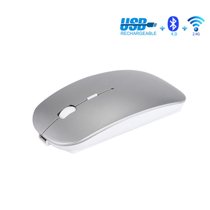 <span class=keywords><strong>Amazon</strong></span> ventas en silencio recargable 2,4 GHz <span class=keywords><strong>Bluetooth</strong></span> 4,0 inalámbrico <span class=keywords><strong>Mouse</strong></span> Dual modo ratón - Product Image 2