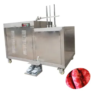 Horizontal hydraulic enema machine Ham Mortadella Bologna Sausage stuffer filling machine
