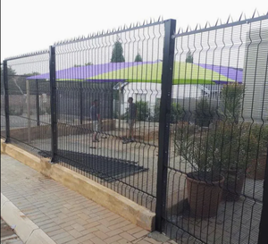 Oferta Especial: Malla <span class=keywords><strong>de</strong></span> Seguridad Antiescalada 358 Moderna y Resistente, Galvanizada y Soldada para Aeropuertos en Sudamérica - Product Image 3