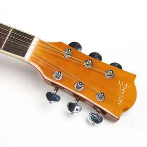 Le vendite di chitarra acustica in legno massello fatte a mano a buon mercato di qualità in cina - Product Image 3