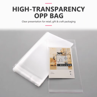 Sac en plastique transparent auto-adhésif écologique, sac d'emballage OPP pour étui de téléphone portable, sacs en cellophane pour cadeaux