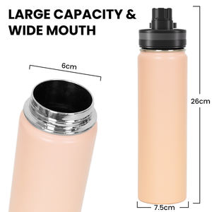 Atacado Promoção Tumbler Copos Isolamento Térmico 1000ml Double Wall Stainless Steel <span class=keywords><strong>Sport</strong></span> Water Garrafa com logotipo Personalizado - Product Image 4