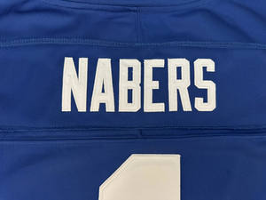 <span class=keywords><strong>Maillot</strong></span> de football de New York 2026 # <span class=keywords><strong>Maillot</strong></span> américain brodé 1 Malik Nabers Jaxson Dart Dexter Lawrence Cam Skattebo Abdul Carter - Product Image 4