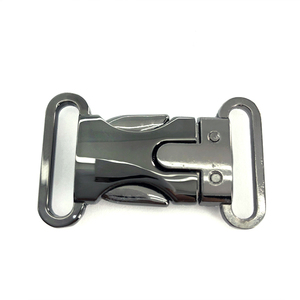 Proveedor al por mayor Hebilla de Liberación lateral de <span class=keywords><strong>metal</strong></span> de 20mm y 25mm Hebilla de inserción de bolsa de <span class=keywords><strong>metal</strong></span> Hebilla de liberación rápida - Product Image 2