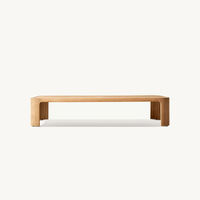 Ensemble de canapés d'extérieur en teck de style américain, mobilier de jardin et de patio imperméable, design détachable, modèle B11-010 pour hôtel, piscine, balcon