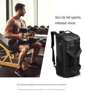 Nueva Bolsa de Viaje de Fin de Semana Impermeable con Candado Antirrobo de Diseño, Bolsa de Mano Negra para Hombre de Gran Capacidad para Exteriores - Product Image 5