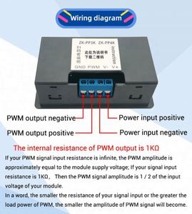 Pp4k DC 3.3-30V hiển thị kỹ thuật số RPM có thể điều chỉnh PWM Xung máy phát điện chiếu sáng LED tốc độ động cơ điều khiển chậm bắt đầu và Chậm dừng lại - Product Image 4