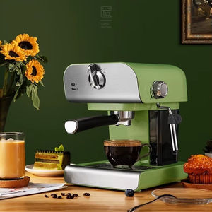 Profesional de un solo toque semiautomático de acero inoxidable <span class=keywords><strong>Espresso</strong></span> Latte Cappuccino máquina de café eléctrica moderna para el hogar - Product Image 1