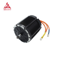 Nouveau moteur QS MOTOR D155A-70 PMSM à enclenchement rapide 72V 10KW haute puissance 25000W de puissance de crête avec encodeur pour moto électrique