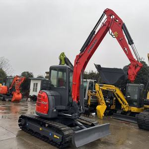 Mini-excavatrice Yanmar 55, 5,5T, hydraulique stable, entretien facile, multi-applications, certifiée CE/EPA, qualité supérieure, originale - Product Image 2