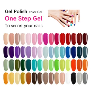 BOKAS Wholesale Free Sample Color UV 3 In 1 Gel Nail Polish Manufacturer Private Label Vegan Organic UV Gel