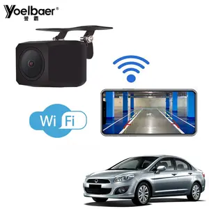 12V Waterproof HD Rear View WIFI Camera APP IOS Android Wireless Digital Car Camera