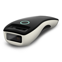 Escáner de Código de Barras Inalámbrico 2D CHAFON H201 ABS de Alta Velocidad, 120 Cuadros por Segundo, Distancia de Lectura de 0-80 m, USB, Batería de 900 mAh