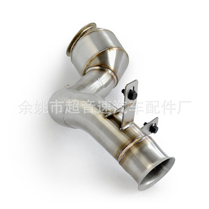 Collecteur d'admission en acier inoxydable pour Benz C200 C260 C300 W205 201, amélioration des performances - Product Image 1