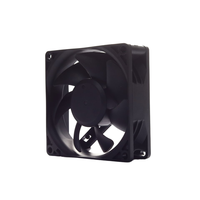 Ventilateur de refroidissement industriel axial sans balais CC 80 mm 12 V 4 broches 80x80x25 mm à roulement à billes extracteur de chaleur OEM personnalisable 3 pouces