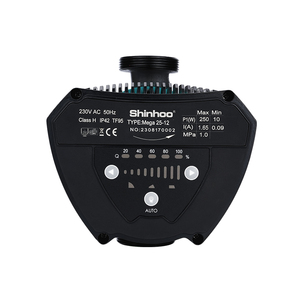 Bomba de Circulación de <span class=keywords><strong>Agua</strong></span> Caliente Pequeña de Alta Eficiencia Shinhoo Mega 25-8, Presión de 1.0MPA, 2 Años de Garantía, Personalizable OEM - Product Image 2