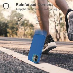 Funda Antigolpes CHAOYIDIAN para <span class=keywords><strong>iPhone</strong></span> 16 15 <span class=keywords><strong>14</strong></span> <span class=keywords><strong>13</strong></span> 12 11 ProMax Plus, Grado Resistente, Delgada, <span class=keywords><strong>de</strong></span> Silicona, Cubierta Protectora <span class=keywords><strong>de</strong></span> TPU Suave, Paquete <span class=keywords><strong>de</strong></span> 2 - Product Image 5