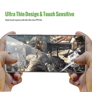 ฟิล์มกันรอยหน้าจอแบบนิ่ม TPU ไฮโดรเจล OEM สำหรับ Samsung Galaxy S26 S25 S24 Ultra Plus Edge ความไวสูง - Product Image 3