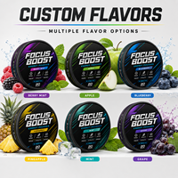 OEM ODM Focus Boost Sachets Énergétiques Sans Sucre avec Taurine et Électrolytes pour une Concentration Améliorée et des Performances Mentales Optimisées – Complément Alimentaire