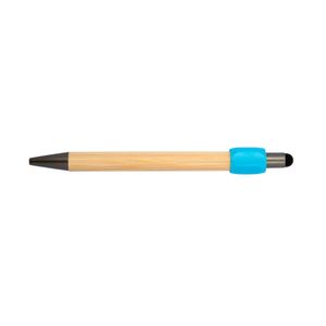 Bolígrafo Ecológico de Bambú con Botón de Presión, con Diseño de Logotipo Promocional, Antiestrés, con Punta de Bola Giratoria, Tinta Negra de 1.0 mm - Product Image 4
