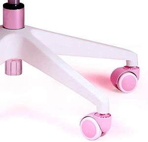 Chaise de jeu rose Sakura d'Italie, chaise d'ordinateur pour fille, étoile à six branches, aile mignonne et <span class=keywords><strong>douce</strong></span>, chaise longue, coussin en forme de cœur, e-sport - Product Image 5