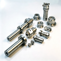 Pemesinan CNC Presisi Khusus untuk Bagian Kecil dari Baja Tahan Karat dan Aluminium, Mesin Bubut CNC, Bagian Mesin Penggilingan 5 Axis