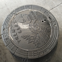 Couvercle de manhole SMC pour le pavage des centres d'exposition