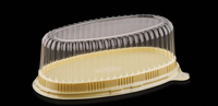 Boîte bento jetable en plastique à compartiments, étanche, de qualité alimentaire, utilisée pour la préparation des repas, l'emballage de pâtisseries et de sushis