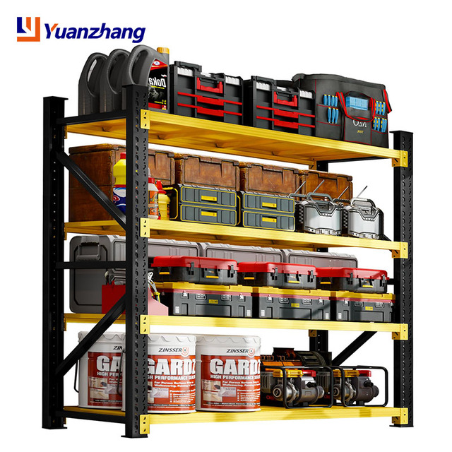 Factory Stacking Racks Shelves Warehouse Metal Rack Medium Duty Garage Shelving Unit Steel Industrial Rack Storage Shelves
