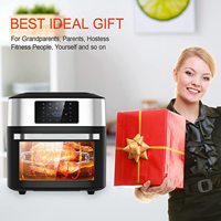Four à air fryer électrique multifonctionnel mini 15L, four grille-pain de qualité supérieure