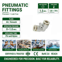 Isaiah Brand Quick Union Straight Pipe Connector Wholesaler Pneumatic Joint PU Push in Plastic Air Tube Fittings