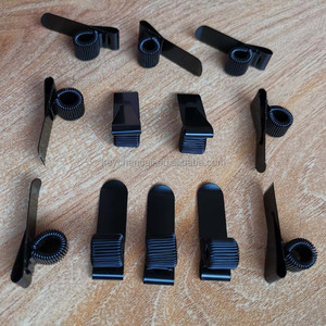 Chất Lượng Tốt Điện Di Đen Ngang Thép Mùa Xuân Vòng Lặp Kim Loại Chủ Bút <span class=keywords><strong>Clip</strong></span> Cho Máy Tính Xách Tay Bút - Product Image 5
