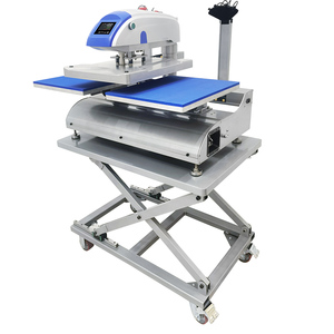 Prezzo di Fabbrica Pressa a Caldo Automatica per Magliette con Doppia Resistenza e Apertura Automatica, con Multi-Timer - Product Image 5