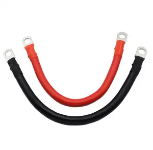 Suhu saat ini tinggi OT75 SC25 4awg 6awg 8awg 10awg 12awg 14awg baterai kawat silikon terminal kabel sambungan tembaga crimping - Product Image 1